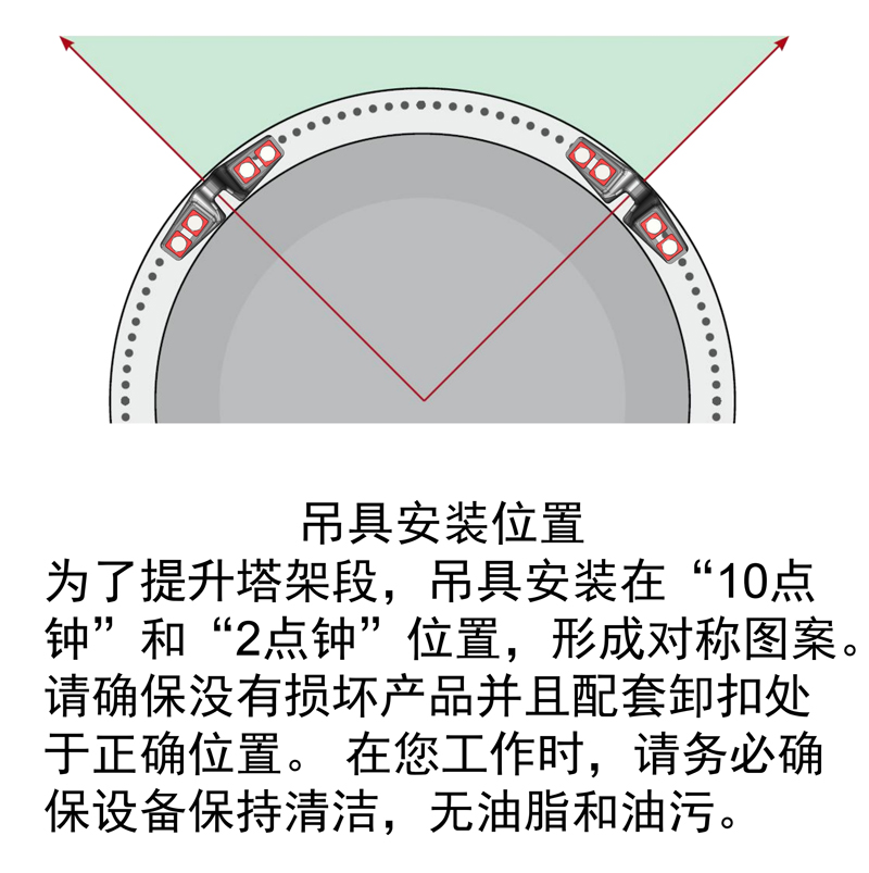 塔筒起吊上吊耳